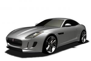 Jaguar F-Type Coupe patent drawings 2013 года